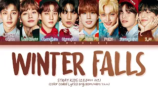 Stray Kids (스트레이 키즈) - "Winter Falls" (Color Coded Lyrics Eng/Rom/Han/가사)