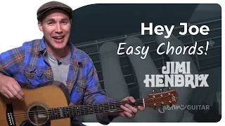 Hey Joe by Jimi Hendrix | Easy Guitar Lesson