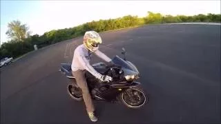 FIRST RIDE ON A SPORTBIKE ON AN R1!!