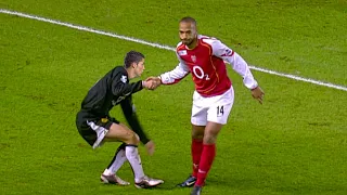 Cristiano Ronaldo vs Thierry Henry & Arsenal