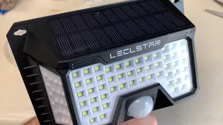 How to install Leclstar Solar lights to my fence using double sided tape