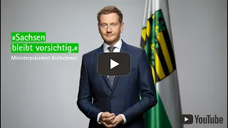 Ministerpräsident Kretschmer zur neuen Corona-Schutzverordnung in Sachsen