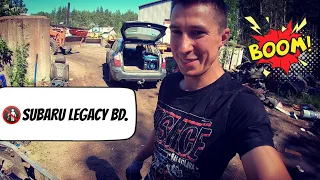 Досрочно списанный на свалку-  В поисках бензобака для Subaru Legacy BD