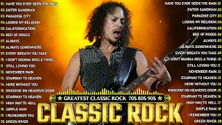 Best Classic Rock Songs Of All Time ⚡ Aerosmith, U2, The Beatles, ACDC, Metallica, Bon Jovi,   #6