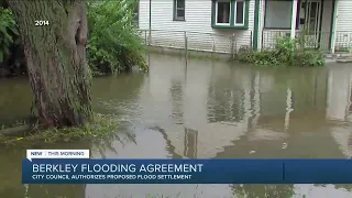 Berkley City Council authorizes proposed flood settlement