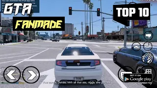 Top 5 Fan Made GTA Games for Android | Top GTA Fan Made Games | Top 5 Games like GTA 5