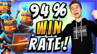 94% WIN RATE! EASIEST DECK in CLASH ROYALE!