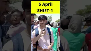 🤯 5 April SHIFT-1 Jee mains 2024 exam students reaction | jee mains 2024 April marks vs percentile