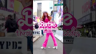 Barbie through the decades part 2! 🎀🩷 Like, comment, and share if you like this mashup! #barbie