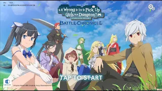 DanMachi BATTLE CHRONICLE GamePlay & Download