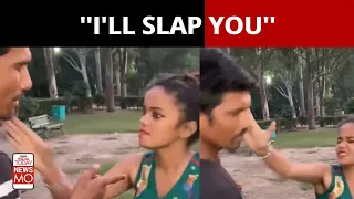 Woman Slaps Hawker, Kicks His Cart For Not Getting Chopped Onions in 'Kachori Chaat' | NewsMo