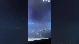 Demon jump in crowd in the right corner Travis Scott and drake Performance for AstroWorld festival