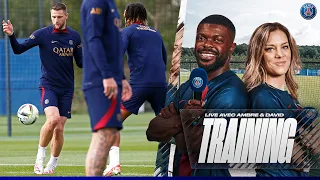 ⚽️ Paris Saint-Germain - RC Strasbourg: training session live from the Campus PSG 🔴🔵