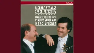 R. Strauss: Sonata For Violin And Piano In E Flat, Op. 18, TrV 151 - 2. Improvisation (Andante...