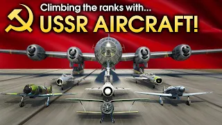 Climbing the ranks with USSR AIRCRAFT / War Thunder