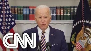 Biden proíbe importações de petróleo e gás russos para os EUA; veja a íntegra | LIVE CNN