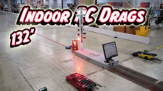 RC Drag Racing - No Prep Indoor 132' track - Scale speed