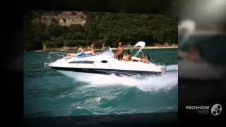 Aqualine 690 weekend power boat, cabin boat year - 2015