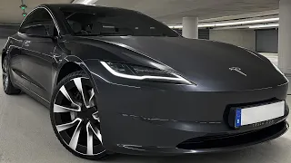 NEW 2024 TESLA Model 3 Highland Facelift! Interior Exterior Walkaround Review 4K