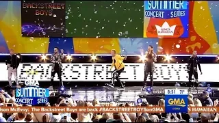 Backstreet Boys Perform "I Want It That Way"  (GMA Live Concert)