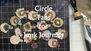 Circle Page Tabs for Junk Journals