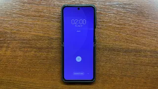 Samsung Galaxy Z Flip 4 Alarm Clock & Timer Alert Sounds Folded & Unfolded (Android 13, One UI 5.0)