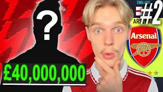 I SIGNED THIS SUPERSTAR FOR £40,000,000!! 🤩 FIFA 22 Arsenal Career Mode EP2