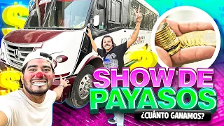 ¡DIMOS SHOW DE PAYASO EN CAMIONES URBANOS!🤡@Elninioshow 🔥