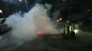 1k Rounds Sawa by Conde Fireworks Part 1 San Andres, Manila, Philippines New Year's Eve 2019 - 2020