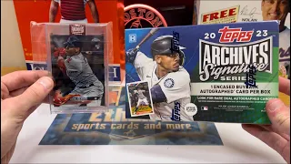 CRAZY 1/1 HIT FROM 2023 ARCHIVES SIGNATURE SERIES!