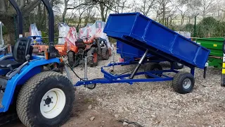 Compact Tractor Tipping Trailer For Sale | Model TP1