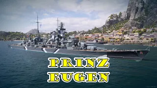 Meet The Prinz Eugen! Tier 7 German Cruiser (World of Warships Legends Xbox One X) 4k