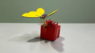 How to make a butterfly robot fly extremely long and beautiful using 3V engines