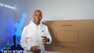 Sony X80K 4K Television Unboxing And Setup