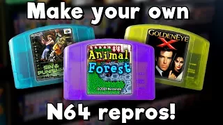 Make N64 Repros At Home (No soldering/wiring/skills required!)