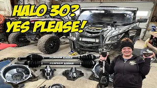 Can Am X3 HALO 30 Diff THE CHEAP WAY and Bearwallow Carnage Report | Turner Axles | Visco Diff