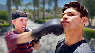 I Taught @TannerFox  How To Box | Ryan Garcia Vlogs