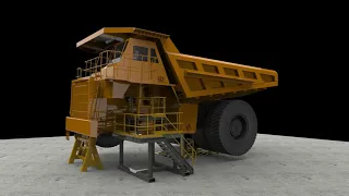 Haul Truck Maintenance Stands