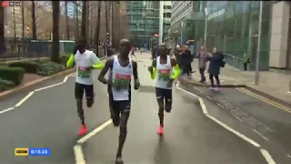 Farah, Wanjiru and Kipsang | London Half Marathon 2019 | Full race