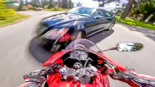 BIKERS HAVING WORSE DAY EVER  | DANGEROUS & CRAZY MOTORCYCLE MOMENTS 2024 #45