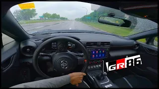 GR 86 Drift/Cruise Rainy Conditions