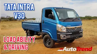 Tata Intra V30 Loadability and Driving Review 🔥 #TeamAutoTrend