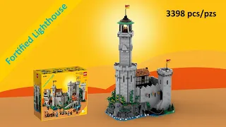 MOC-158575 Fortified Lighthouse - 10305 Lion Knight's Castle Alternative Build