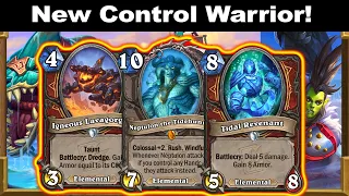 New Control Warrior Is Even Stronger Than Before! Throne of the Tides Mini-Set | Hearthstone