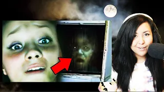 Top 10 SCARY Ghost Videos That'll SCAR Your BRAIN [REACTION]