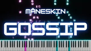 GOSSIP - Måneskin | Piano Cover by xZeron