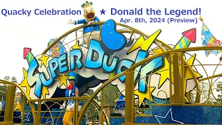 【スニークPreview】クワッキーセレブレーション★ドナルド・ザ・レジェンド／Quacky Celebration ★ Donald the Legend!【Tokyo Disneyland】