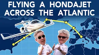 Transatlantic HondaJet Mission