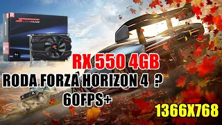 RX 550 4GB Roda Forza Horizon 4 ?