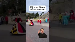 100 anos Disney com 100 personagens